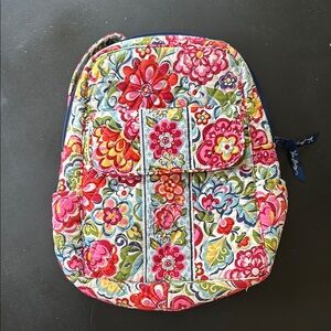 Vera Bradley Floral Quilted Small Backpack